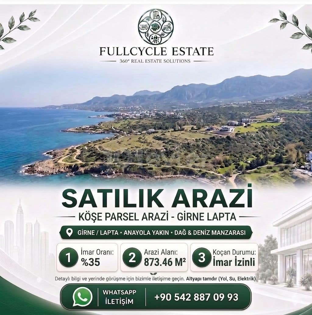 Girne Ağırdağ Satılık Konut İmarlı Arsa — Ağırdağ, Girne